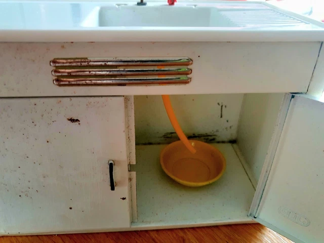 Ensemble de meubles pour poupée vintage, années 50-60