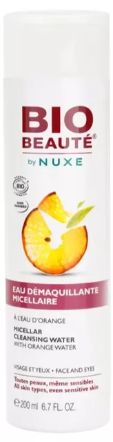 Bio Beauté NUXE Eau Démaquillante Micellaire à l' Eau d' Orange 200 ml