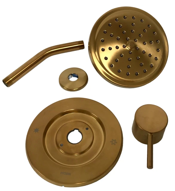 Moen T3292BG Alinear Moentrol Individual Mango Ducha Recortar Oro Cepillado