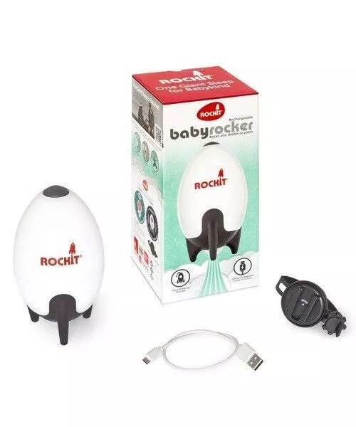 Rockit Baby Rocker 2.0 rechargeable – Bascule portable pour bébé – Berce... 2