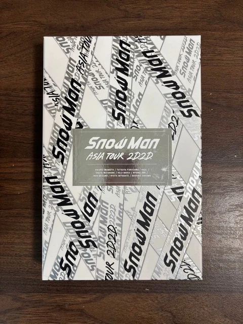 SNOWMAN ASIA TOUR 2D2D Mania Blu-ray Japan 2023, 7mm thick, used