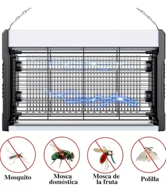 Lampara Antimosquitos 3200v USB Repelente de Antimosquitos Electrico