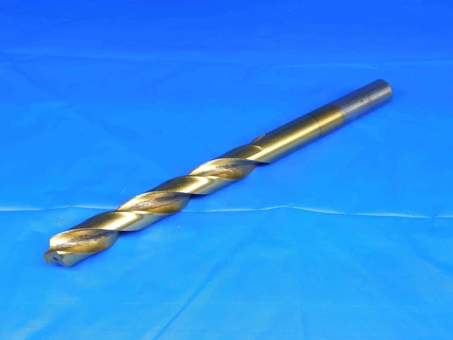 GUHRING 16.75mm TIN HSS COOLANT THRU TWIST DRILL BIT 2041-0085A 17mm SHANK