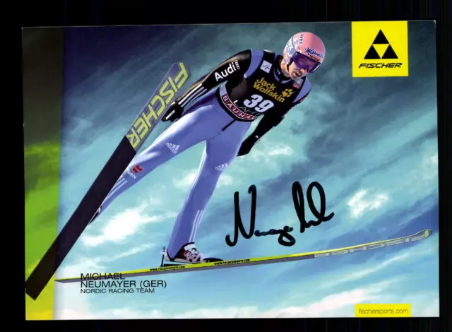 Michael Neumayer Autogrammkarte Original Signiert Skispringen + A 134492