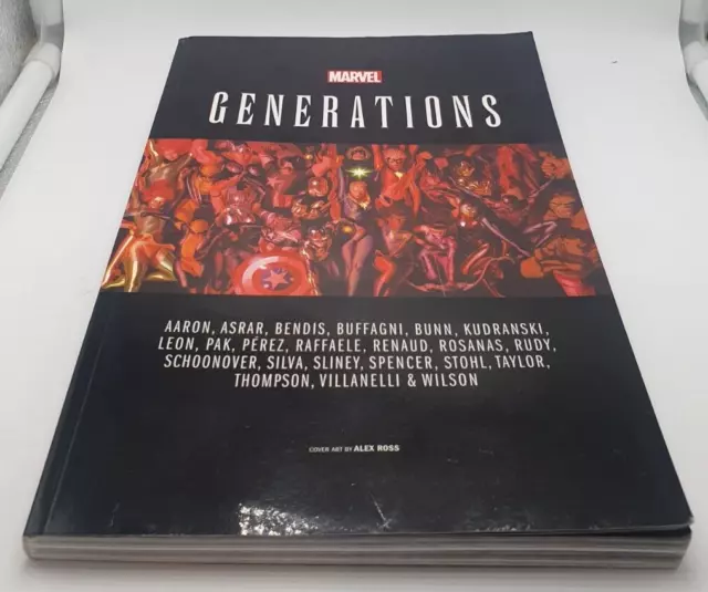 Marvel: Generations Jason Aaron & Mahmud Asrar Paperback Free UK 1st Class Post