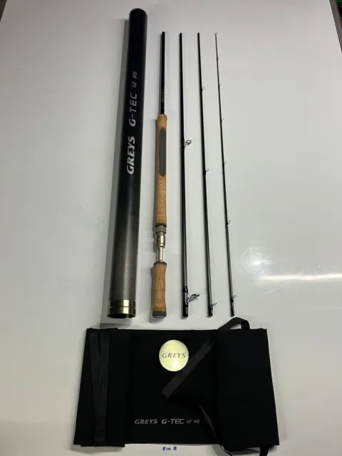 Greys G-Tec 12' (365cm) #8 Four Section Double Hand Fly Fishing Rod