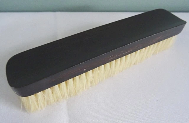 Antique Ebony Clothes Brush Victorian Dressing Table Dresser Black Woood Treen