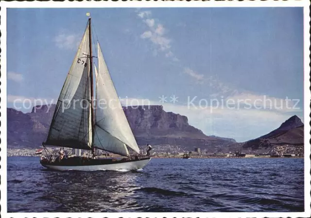72562406 Segelboote Table Bay Cape Town South Africa Schiffe