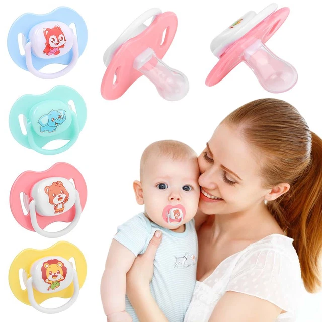 Cartoon Molar Baby Pacifier Sleeping Pacifier Silicone Nipple Chewable Nursing