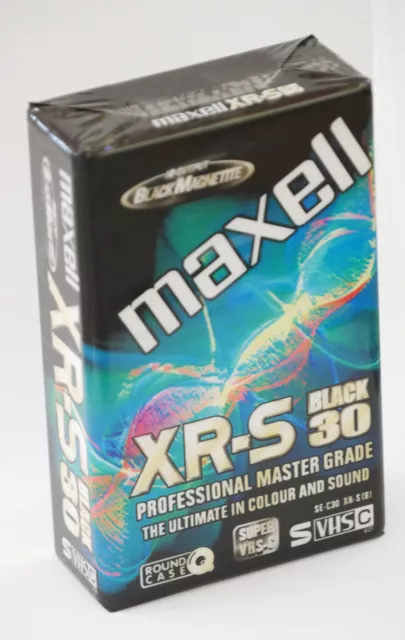 Maxell S-VHS-C XR-S 30min Videocasetten 10 Stück Pack kostenloser Versand