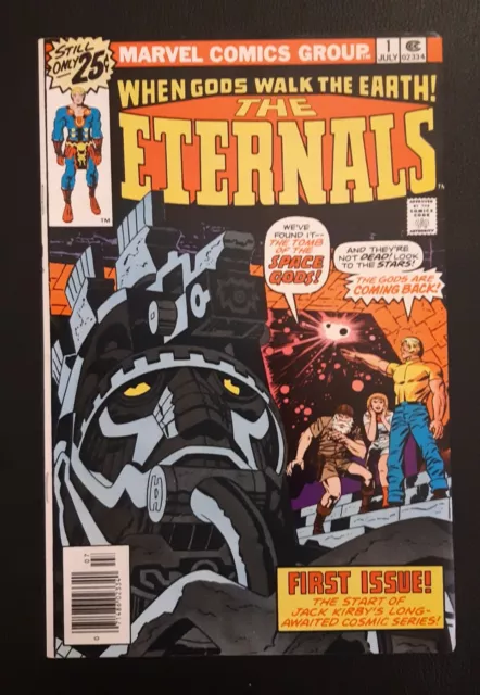 The Eternals #1 1st Appearance & Origin of The Eternals Marvel June 1976