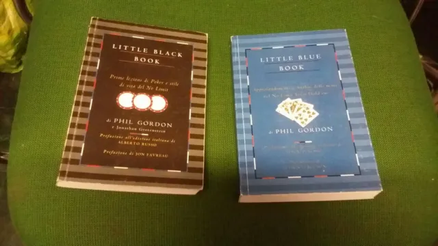 LITTLE BLACK BOOK LITTLE BLUE BOOK , PHIL GORDON TEXAS HOLD'EM, 20a21