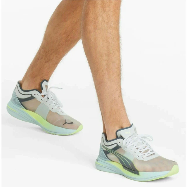 Puma Deviate Nitro Elite Racer Mens Running Shoes - White 9
