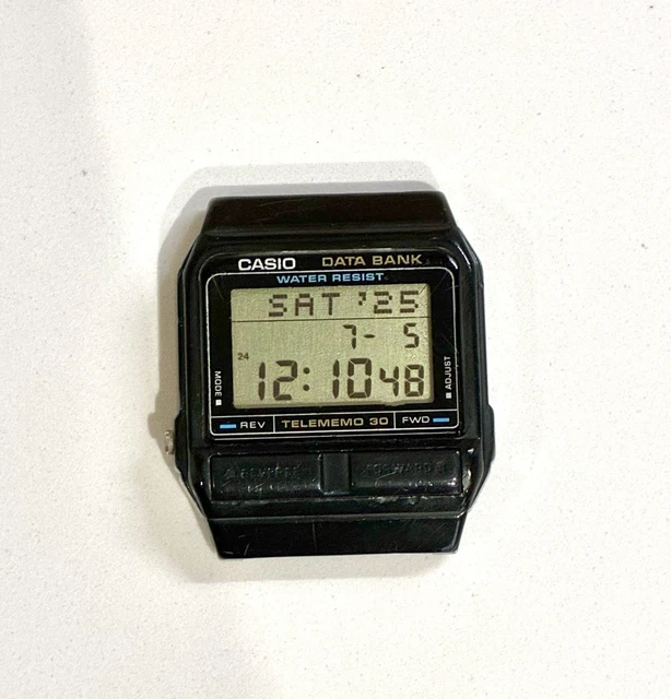 CASIO DB-31 MODULE 871 Data Bank Vintage Tele Memo 30 Alarm Wrist