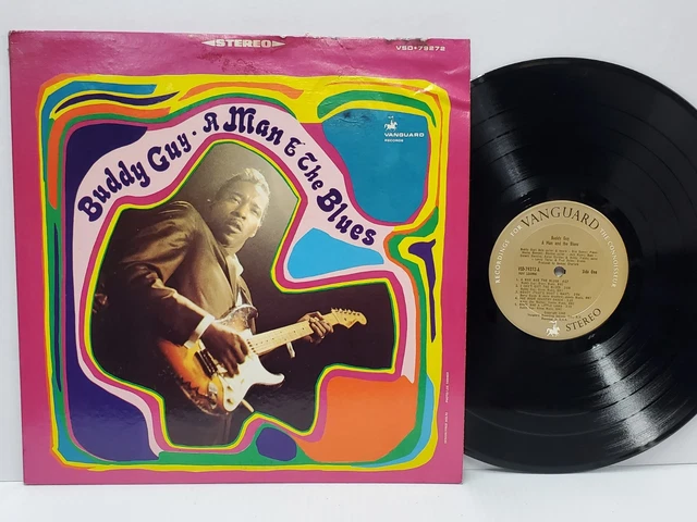 BUDDY GUY A Man And The Blues ORIG 1968 LP Vanguard VSD 79272 EX