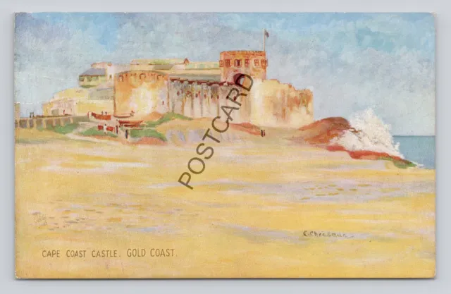 Postcard (K13) Gold Coast Cape Coast Castle Tuck's Used / Posted