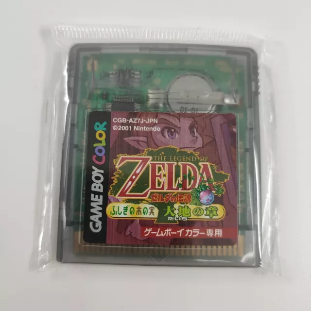 The Legend of Zelda Oracle of Seasons Loose Gameboy Color Japan Japanese Game