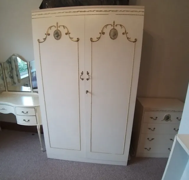 Vintage Olympus French Antique Louis style wardrobe