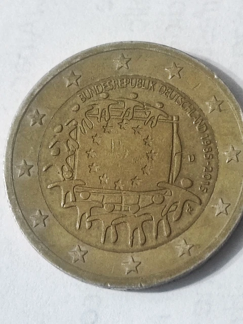 2 Euro Münze Bundesrepublik Deutschland 1985 Bis 2015 MONETA RARA DA 2 euro della bundesrepublik 1985 2015 EUR 800,00