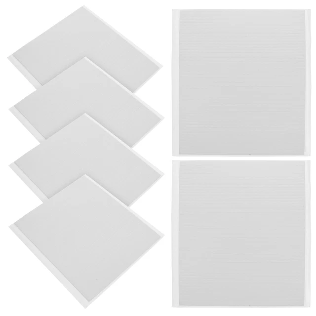 6 Hojas Tira de Espuma Autoadhesiva Suministros para Hacer Tarjetas Pegatinas Adhesivo