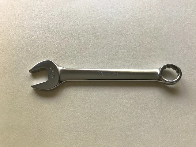 Rare 1969 Snap-on Outils 3/8BS 12pt Britannique Standard Court Combinaison Clé