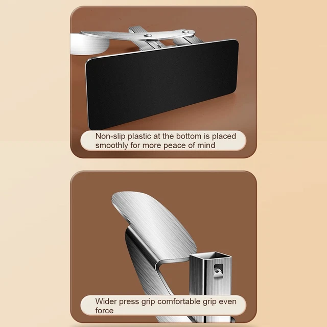 Cracker Egg Facile à Utiliser Tool D'ouvreur D'oeufs 304 Séparateur D'oeuf En Acier Inoxydable Séparateur à L'œuf à L'oeuf à L'oeuf Séparateur D'oeufs Ouvreur D'oeufs Portable Avec Poignée Ergonomique