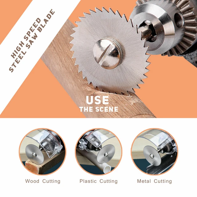 6pcs HSS Saw Disc Wheel Cutting BladesFor Drills Rotary Tools and Mandrel OK