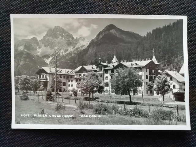 Cartolina Hotel Ploner Croda Rossa Carbonin DA861