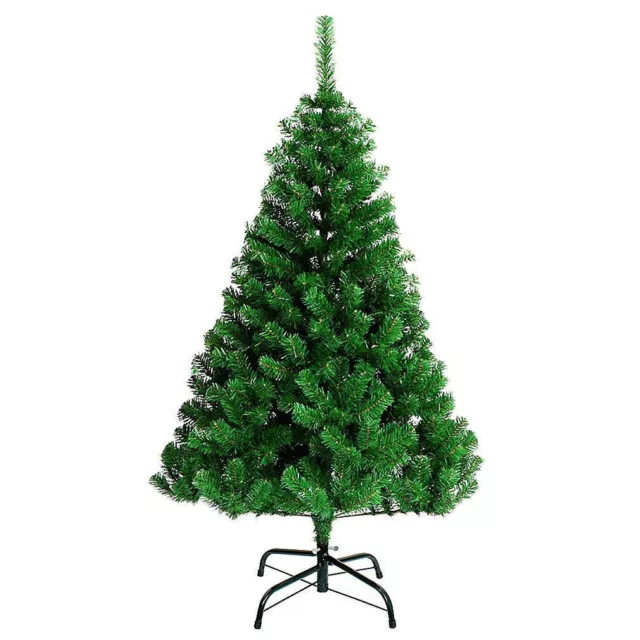 Christmas Tree Colorado Spruce 4ft 5ft 6ft Metal Stand Xmas Bushy Pine Branches 3