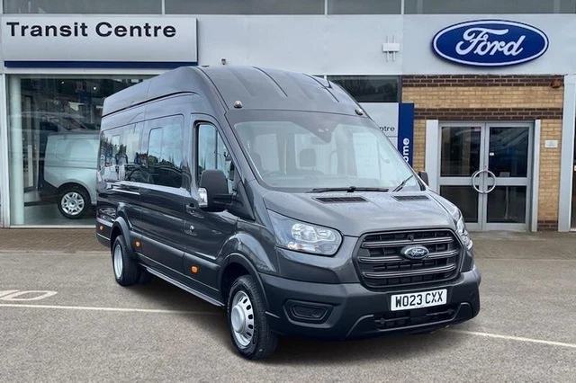 2023 FORD TRANSIT 460 Leader AUTO L4 H3 ELWB High Roof 17 Seat Minibus ...