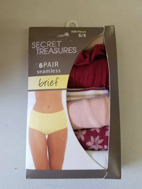 NEW SECRET TREASURES womens XL 8 seamless cheeky panties underwear 6 pack  NIP $9.72 - PicClick
