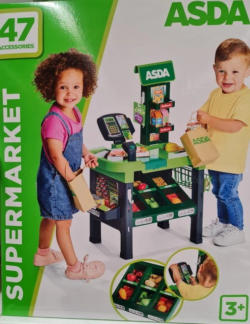 ASDA TOY CHECKOUT Kids Roleplay Cash Register Pretend Play