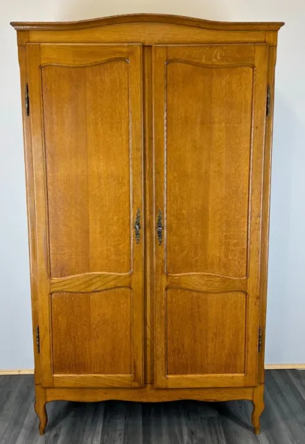 Amazing French Carved 2 door Armoire Wardrobe (LOT 2543)
