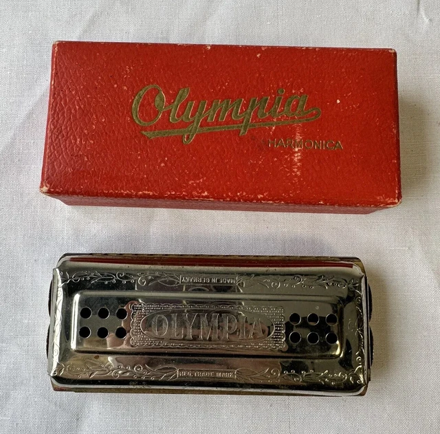 ANCIEN HARMONICA &OLYMPIA& (made in Germany) EUR 15,00 PicClick FR