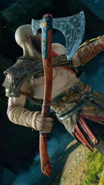 God of war - Kratos Leviathan Axe, Scandinavian axe, Norse axe, Scandinavian axe