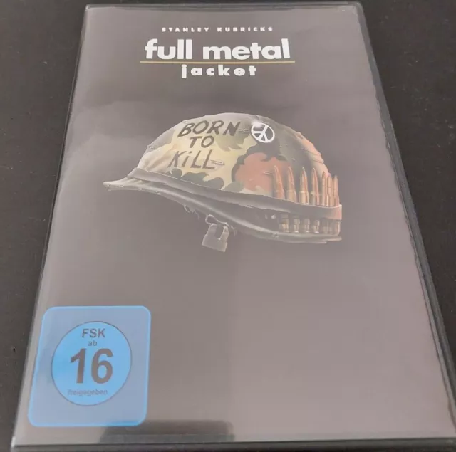 DVD: Full Metal Jacket, mit Adam Baldwin, Vincent D'Onofrio, FSK 16, 112 Min.