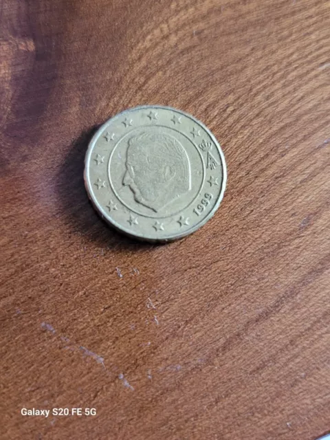 Piece 10 centimes 1999, Belgique Roi Albert tres bon etat