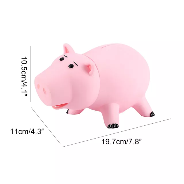 Toy Story 4 Hamm Figures Coin Save Money Box Piggy Bank Pink Ham Pig Kids Gift 3