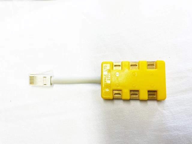 ORIGINAL 1980S BT British Telecom PSTN Breakout Test Cable Assembly ...