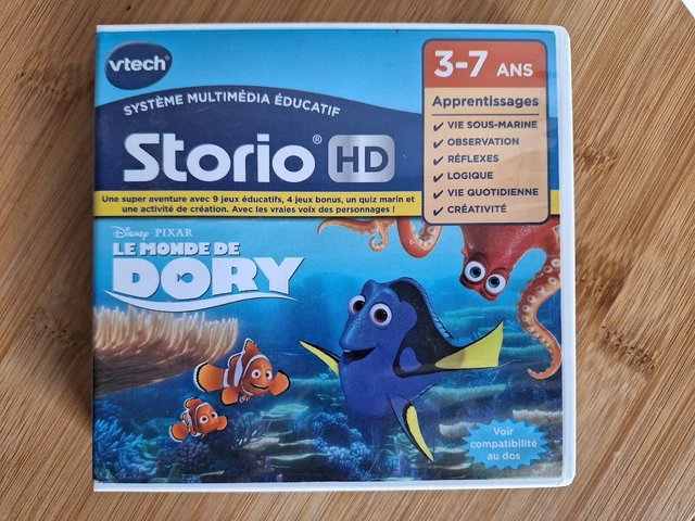 Jeu Éducatif VTech Storio - Le Monde De Dory Et Princesses Disney - Pour Tablettes Storio 2/3S