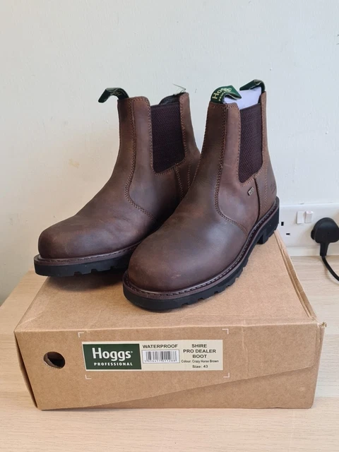 Black Ankle Boots For Men Hoggs Of Fife Shire Pro Smart Country Dealer ...