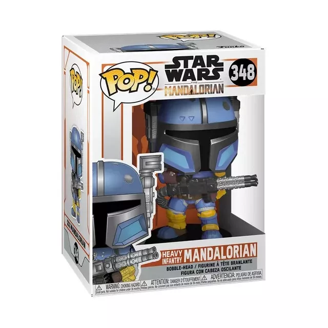 Funko POP! Star Wars 348 HEAVY INFANTRY MANDALORIAN The Mandalorian Vinyl New