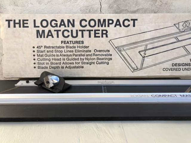 Logan Graphics 32" Compact Classic Mat Cutter #301 Blade Holder Matcutter