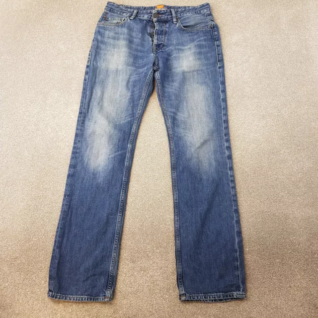 Mens hugo sales boss jeans sale