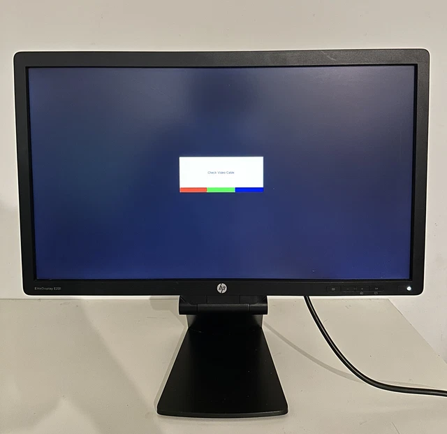HP ELITE DISPLAY E231 23" 1080P Vga, Dvi, DPort, Usb Port Led Backlit