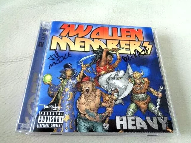 Swollen Members CD+DVD Heavy Breath-Nelly Furtado Signed by Prevail explicit