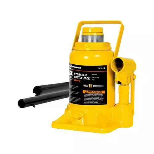 Performance Tool Shorty Bottle Jack, 12-Ton