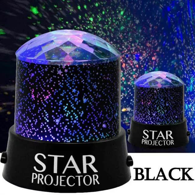 Star Night Light Projector Starry Sky Moon Lamp Kids Bedroom Lights Starlight