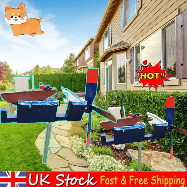 Wind Spinner Girasole Girandola Vento Mandala Goolyrusim - Decorazione Giardino 3D In Metallo 30.5cm Con Motivo Girasole Girandola Esterni Design Girasole