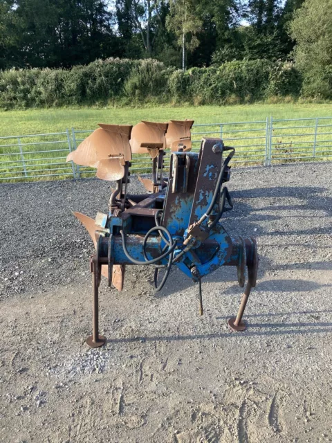 3 X 3 Furrow Ransomes Ploughs ✅Hydaulic Turnover✅ Spare Parts,Cultivator, Cheap 3
